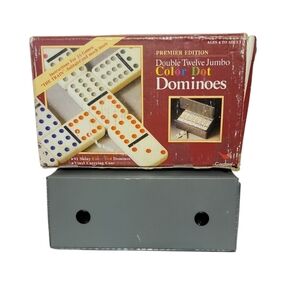 Cardinal‎ Double 6 Dominoes Complete Game - 9512C Vintage
